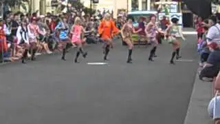Movie World Birthday Parade Part 1