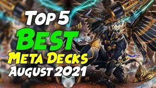 Yu-Gi-Oh! | Top 5 BEST Meta Decks | August 2021 Format