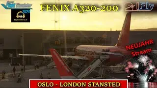 MSFS24 | FENIX A320 | ENGM/EGSS | #msfs2024 #fenixsimulation