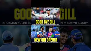 Shubman Gill Injured &ndash; Who Opens for India Now? 🤯🇮🇳