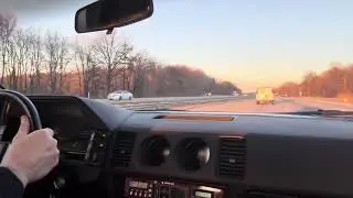 1984 Nissan 300ZX Turbo 50th Anniversary Edition Z31 Highway Driving Experience