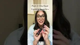 Part 2: Ulta Beauty Haul lipstick swatches!🫶🏼 #nationallipstickday #fyp #fypyoutube #makeuphaul