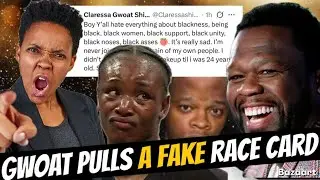 Claressa Shields attacks 50 cent over Papoose her maynn. 