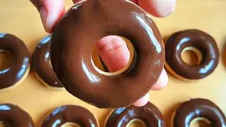 chocolate donut recipe in microwave oven otg