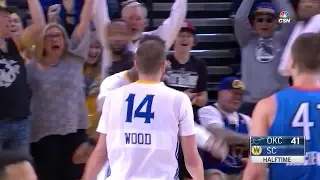 Santa Cruz's Scott Wood Sinks LONG-DISTANCE Buzzer-Beater at Oracle Arena!