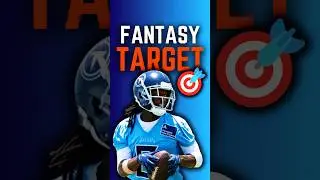 TARGET This Fantasy WR 🎯