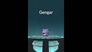 Evolving haunter into gengar in Pok&eacute;mon go