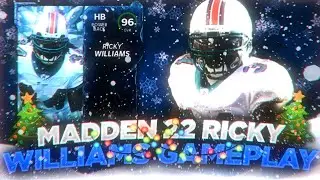 LTD RICKY WILLIAMS IS A MONSTER! LTD RICKY WILLIAMS GAMEPLAY! MADDEN 22 ULTIMATE TEAM