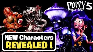 ⭐Poppy Playtime Chapter 5 &ndash; All NEW Characters Revealed! (Including The Prototype)