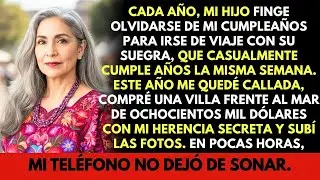 Cada Año Mi Familia Olvidaba Mi Cumpleaños. Este Año Guardé Silencio y Compré Mi Villa… y Ellos.