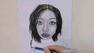 Drawing Beabadoobee (Beatrice Laus) Real Time 描画 Beabadoobee(Beatrice Laus)真实时间 ｜ Drawing[ZH] 郑ZHEN宏