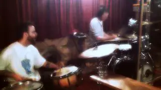 Eatliz- rehearsing a new song for our next album