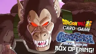 UNBOXING! | GIANT FORCE - DRAFT BOX 06 | DRAGON BALL SUPER CARD GAME