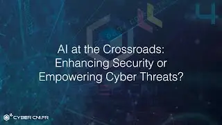 ECW2024: L&rsquo;IA &agrave; la crois&eacute;e des chemins: Renforcer la s&eacute;curit&eacute; ou donner du pouvoir aux cybermenaces?