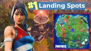 BEST LANDING SPOTS FOR SEASON 8 *PUBS AND ARENA!*!!