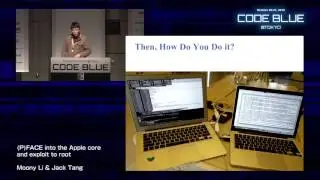 [CB16] (P)FACE into the Apple core and exploit to root by Moony Li & Jack Tang