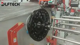 Tire bead winding line