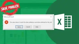 [Video Guide] Fix Excel 'This Value Doesn't Match the Data Validation' Error! | Excel Tech & Tricks