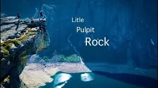 Litle Pulpit Rock (Preikestolen) #norway #drone #odda #hiking
