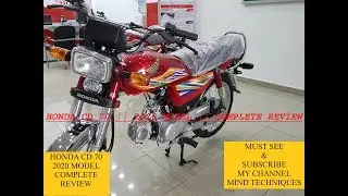 HONDA CD70 || МОДЕЛЬ 2020 ГОДА || ПОЛНЫЙ ОБЗОР