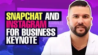 Snapchat and Instagram For Business Keynote With Carlos Gil at Social Media Day Jacksonville