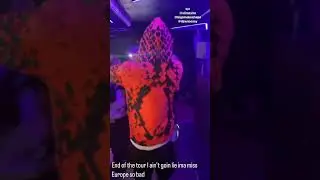 slimesito at show in cologne germany #slimesito  #shorts #music #rap #trap #drill