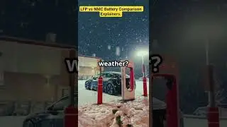 LFP vs NMC Battery Comparison Explainers. #battery #electric #ytshorts #shorts .