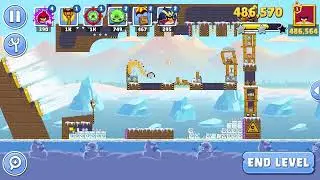 Angry Birds Friends Уровень 2 Турнир 1664 три звезды БЕЗ УСИЛЕНИЙ прохождение 13.12.2025