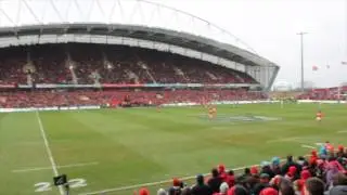 Munster v Racing Metro - Fields of Athenry - Heineken Cup in Thomond Park.