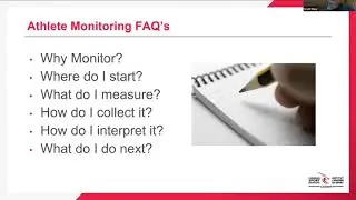 The Basics of Athlete Monitoring