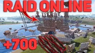 VAMOS A RAIDEAR ONLINE CON 700 ROCKETS A UNO DE LOS GRUPOS M&Aacute;S GRANDE DEL SERVER - Ludovici RUST