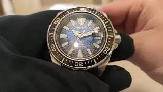SEIKO Prospex King Samurai Save the Ocean Manta Ray SRPE33K1
