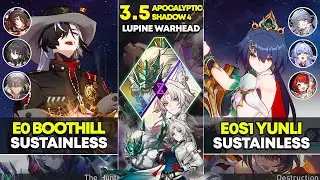 E0 Boothill Sustainless & E0S1 Yunli Sustainless | Apocalyptic Shadow 4 | Honkai Star Rail 3.5
