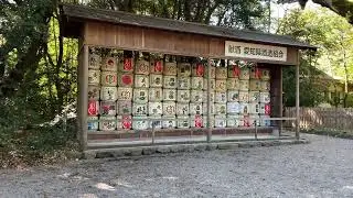【4K】 Atsuta Shrine Walk Top 3 Japanese Shrines 🇯🇵  ASMR