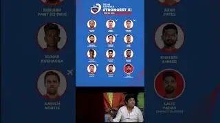 Delhi Capitals Strongest Playing 11 In IPL 2024 #delhicapitals #dc #rishabhpant #ipl2024 #ipl
