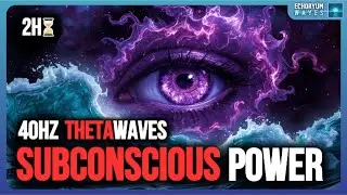 40Hz Theta Waves 🌌 | Subconscious Healing & Creativity | Binaural for Meditation