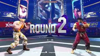 #guile VS #ryu - Kupcake vs #CAVERNNOSO - #sf6 #streetfighter6 #ranked