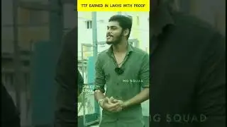 TTF Vasan real Income with proof 🧾..