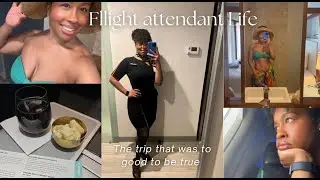 Day in the Life of a Flight Attendant ✈️ | What Happens on Layover? 👀 Montego Bay & a Surprise Stop!