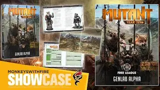 SHOWCASE || MUTANT: YEAR ZERO - GENLAB ALPHA || FREE LEAGUE PUBLISHING || CHARACTER CREATION