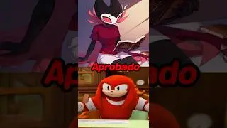😏Knuckles Aprueba Waifus de Hollow Knight🥵 #feny #hollowknight #silksong #memes #hornet
