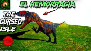 🦖💀 ¡Probando al ♦️Allosaurus♦️ en The Cursed Isle! 🩸😱 Caza Extrema. #thecursedisle #viral #dinosaur 