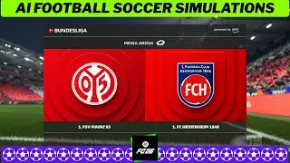 MAINZ vs HEIDENHEIM ⚽ Bundesliga 2025/26 Matchday 17 🟩 EA FC 26 Simulation