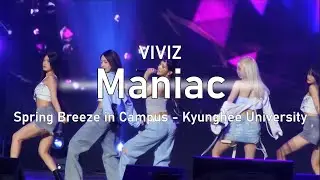 240518 VIVIZ (비비지) - Maniac | Spring Breeze in Campus 스프링브리즈 인 캠퍼스 [4k60fps FANCAM]