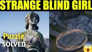 WHERE WINDS MEETS &ndash; STUDY THE BLIND GIRL STATUE | PUZZLE SOLUTION 🔥 