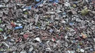 Separation of shredded cable PVC+Cu+Al+Fe. Line capasity - 1500 kgph