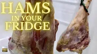 curing hams in your own fridge (wild boar) | Eat And Be Eaten