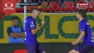 Gol de Emmanuel Gigliotti | Necaxa 0 - 1 Toluca | Clausura 2019 - J10 | Televisa Deportes