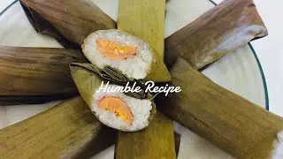 TRADITIONAL Thai STEAMED Banana Leaf STICKY RICE | khao Tom Mat