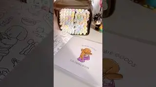 Unboxing Bobbie Goods Day to Night Coloring Book ✨ #bobbiegoods #coloringbook #coloring #unboxing